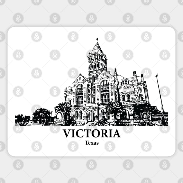 Victoria - Texas Magnet by Lakeric
